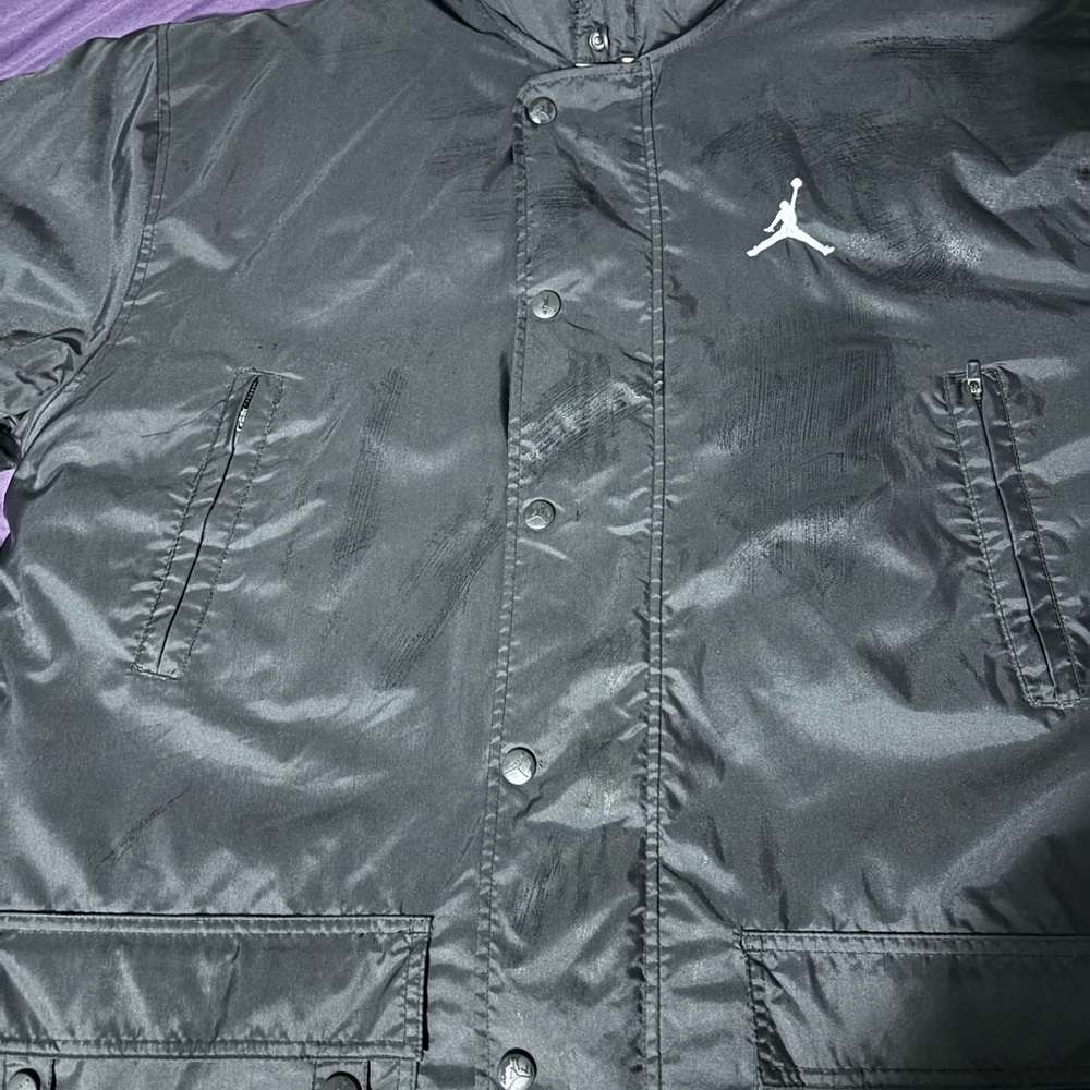 Jordan Embroidered Puffer Jacket.